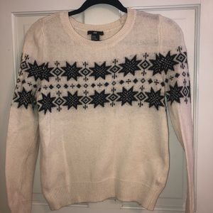 Printed sweater